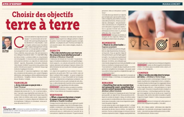 ESSEC Magazine – Choisir des objectifs terre à&nbsp;terre