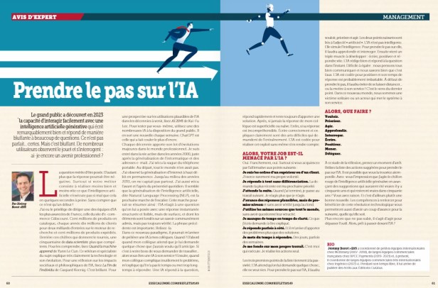Prendre le pas sur&nbsp;l’IA