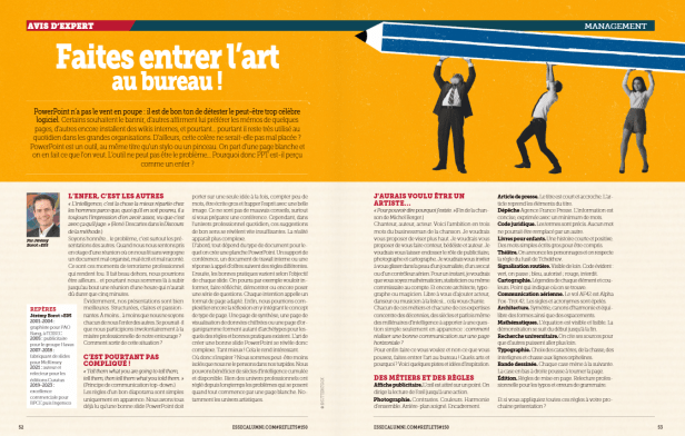 ESSEC Magazine publie l&rsquo;introduction de l&rsquo;artiste&nbsp;horizontal