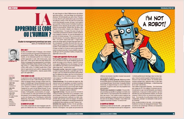 IA – Apprendre le code ou l’humain&nbsp;?
