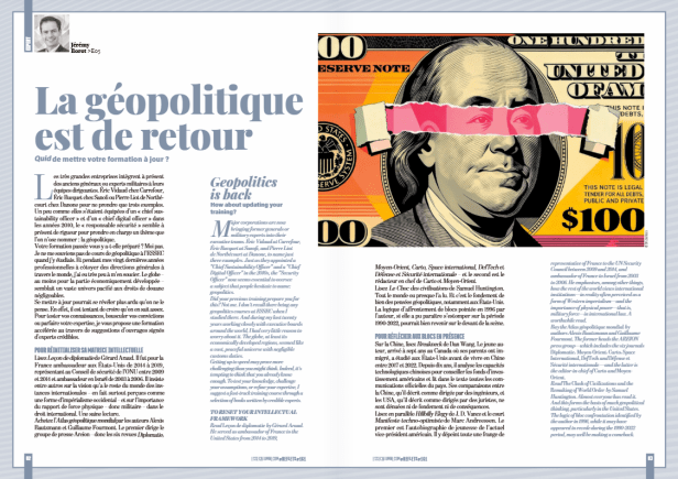 La géopolitique est de retour – Quid de mettre votre formation à jour&nbsp;?